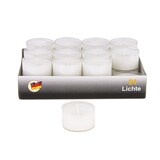 thumbnail of 24er Tray PET/PC Hülle, Stimmungslichter, Teelichter - 6h Brenndauer
