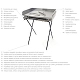 thumbnail of Yelloo - Griglia mod. INOXLINE 620 con piastra 60x45 cm liscia inox, BBQ a Gas adatto per grigliare per 4-8 persone