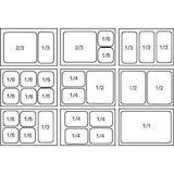 thumbnail of Carro baño María tres zonas Bartscher 3 x GN1/1