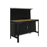 thumbnail of SimonRack Banco de Trabajo Taller, 910x610 mm, Panel Perforado y Cabina, Capacidad Carga 400 kg, Antracita - BT-3