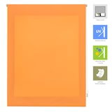 thumbnail of Estor enrollable translucido 140x250 cm poliéster Naranja Naturals