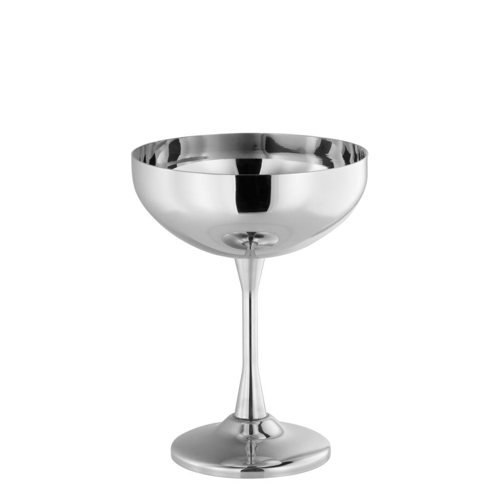 Ensemble de coupes à glace -FRIGIO-, 2 pièces, 260 ml, acier inox poli brillant, compatible lave-vaisselle