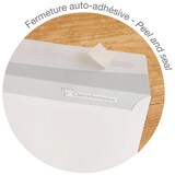 thumbnail of Clairefontaine 500x Umschläge haftklebend, 114x162mm/C6, 90g - Weiß 6916C