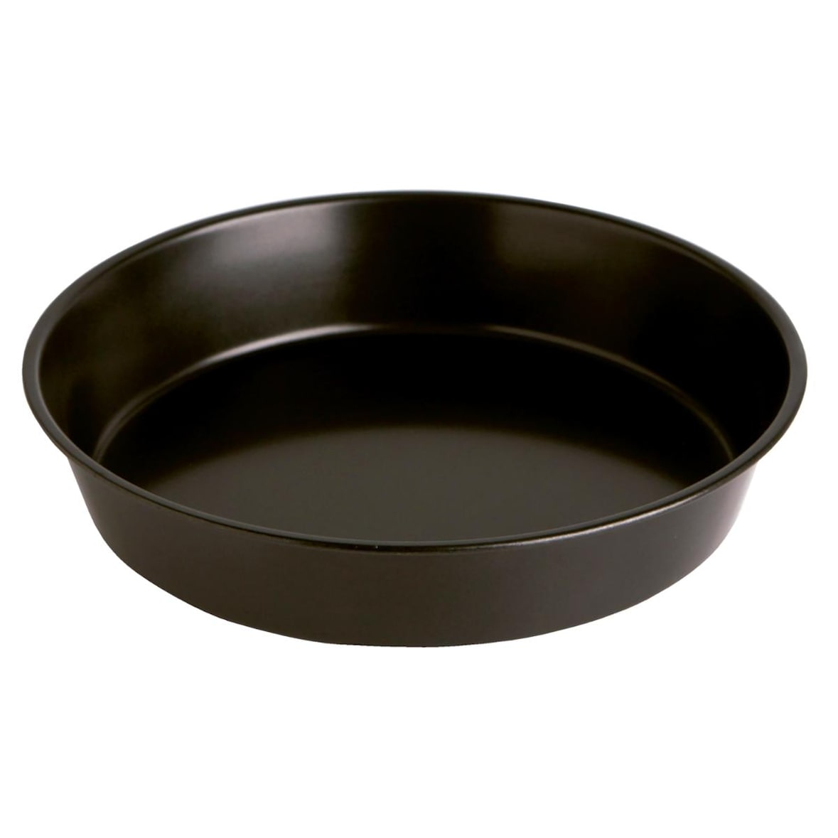 Quid Sweet Grey Tiefe Kuchenform aus lackiertem Stahl 24x3cm Schwarz