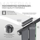 thumbnail of ML-Design Badheizkörper Flach 1200x450 mm Anthrazit | Spiegel, Mittelanschluss, Vertikal, Paneelheizkörper inkl. Montage-Set