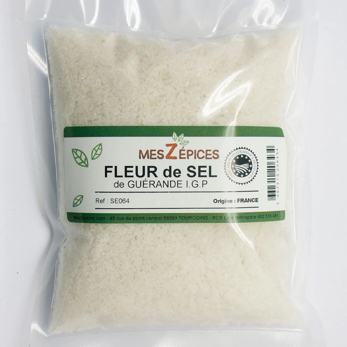 MesZépices - Fleur de sel de Guérande IGP - Sachet de 5 kg