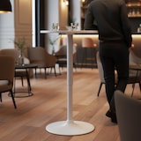 thumbnail of Mesa Altura Xanten branco/ branco./Ø 52 cm