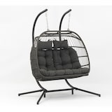 thumbnail of Sungörl Hängesessel Folt Bozen XXL für 2 mit Gestell - wetterfest, stabil