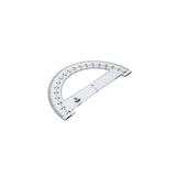 thumbnail of Kristall-Kunststoff-Winkelmesser Rot Smart Büro 180º - 150mm - 1un