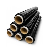 thumbnail of Film para Embalar Industrial, Manual, Mudanzas y Envios | Retractil | Negro | 50cm x 200 Metros |  Pack 6 Rollos -