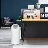 thumbnail of Abfallsammler / Mülleimer PUSH 35L satin weiss hjh OFFICE