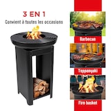 thumbnail of Churrasqueira ao ar livre 61x90cm - Teppanyaki Grill Plancha - Jardim a carvão e terraço - Cozinha ao ar livre ALPINA