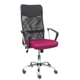 thumbnail of Silla Gontar respaldo malla negro asiento granate