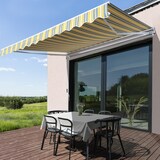 thumbnail of Outsunny Toldo Manual Plegable de Aluminio Toldo Balcón Patio Terraza Manivela 3.5x2.5m
