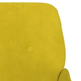 thumbnail of Helloshop26 - Bank/Sitzbank 108 x 79 x 79 cm gelber Samt 02_0010696