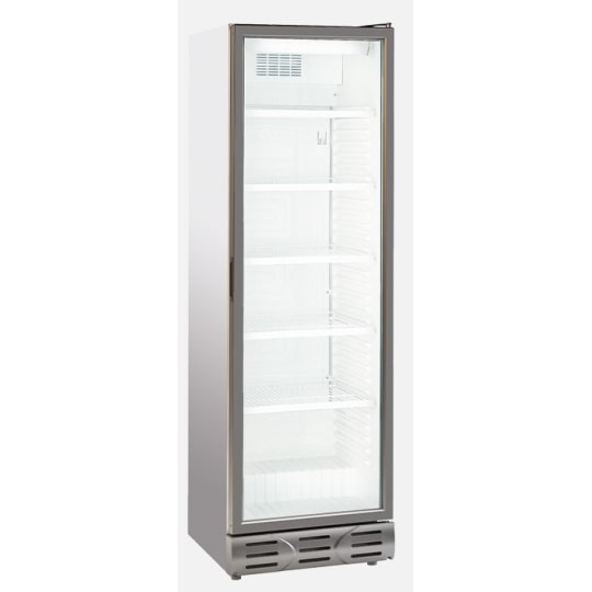 Frigo vitrine à boissons refrigérée avec porte vitrée 380L