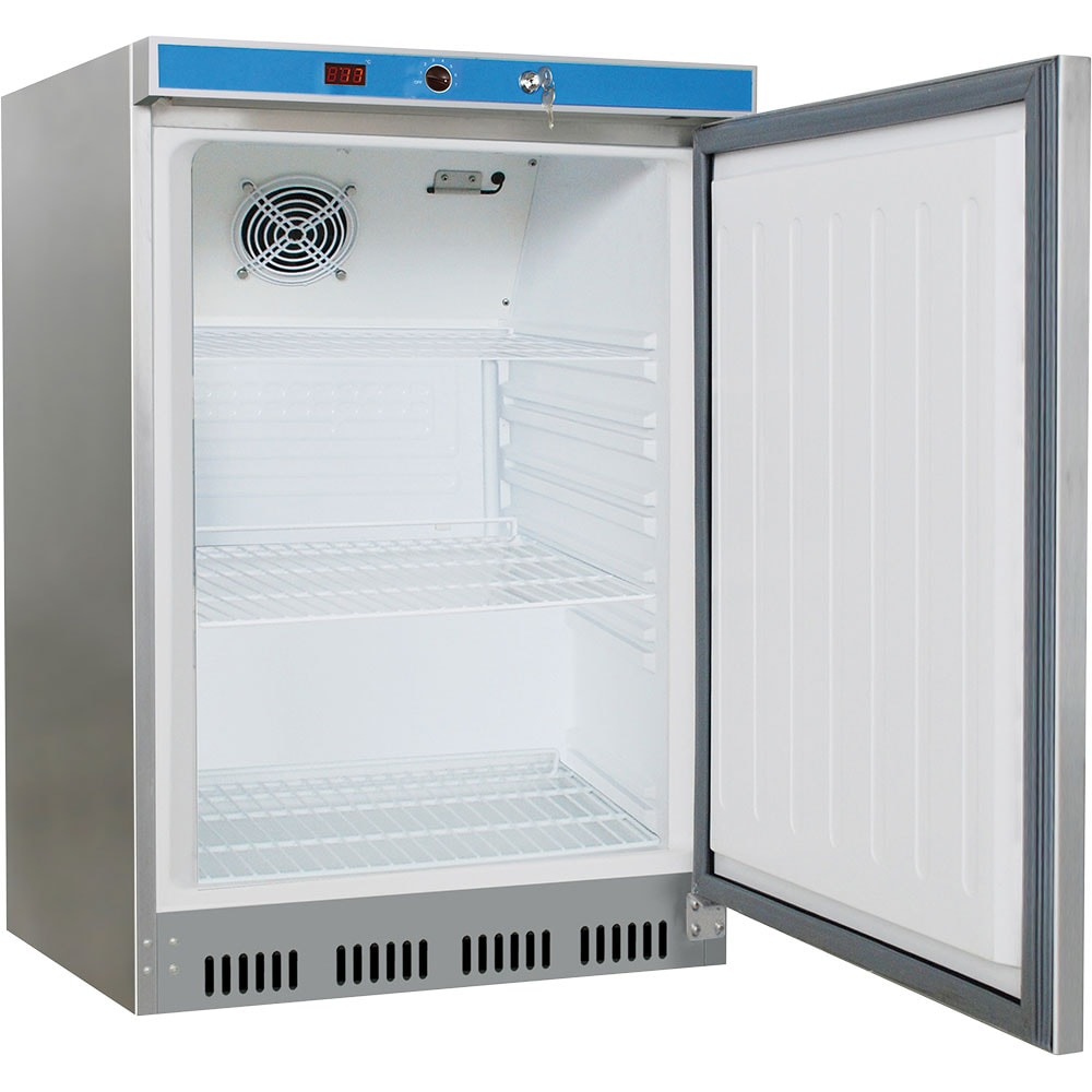 Stalgast Kühlschrank INOX VT66UE, Abmessung 600 x 600 x 850 mm (BxTxH)