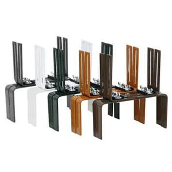 Blumenkastenhalter H-Form für Brüstungen 12-30cm