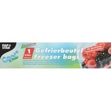 thumbnail of Papstar QuickSnap Gefrierbeutel 1 l 20 cm x 18 cm transparent in Faltschachtel, 16 x 20 Stück