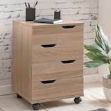 thumbnail of FineBuy Rollcontainer SV51850 Schreibtischcontainer 40 x 60 x 40 cm Holz Büro