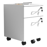 thumbnail of VCM Rollcontainer Baula Weiß H. 55 x B. 40 x T. 44 cm