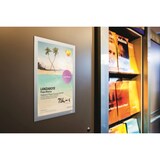 thumbnail of DURABLE DURAFRAME DIN A4 Inforahmen Selbstklebend, Magnetisch Silber Hartfolie 487223 23,4 (B) x 0,6 (T) x 32,6 (H) cm 2 Stück
