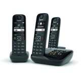 thumbnail of Gigaset AS690A TRIO tél. DECT+ REP  base +3 combinés noirs