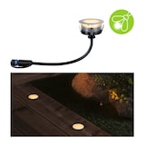 thumbnail of Paulmann Plug & Shine LED Bodeneinbauleuchte Floor Einzelleuchte Insektenfreundlich IP67 2200K 2W   Silber 94721
