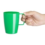 thumbnail of Olympia Kristallon polycarbonaat bekers met oor groen