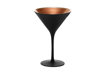 Stölzle Lausitz ELEMENTS cóctel bol negro-bronce juego de 6 - A