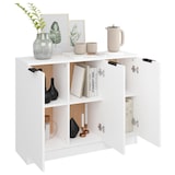 thumbnail of vidaXL Sideboard Weiß 90,5x30x70 cm Holzwerkstoff