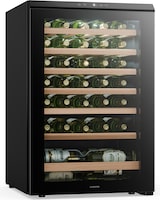 thumbnail of Klarstein Bevora Weinkühlschrank freistehend | 6 Einschübe | 128 Liter | 48 Flaschen | 54 cm Schwarz