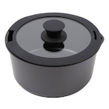 thumbnail of BERGNER Click&Cook - Batería de Cocina 10 Piezas Color Negro con Mango Extraíble: 3 Sartenes, 2 Cazos, Tapas y Utensilios en Aluminio Fundido