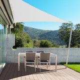 thumbnail of Sonnensegel Wasserabweisend / Dreieckig / Weiß / 3,6 x 3,6 x 5,1 m