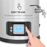 thumbnail of Maischfest Maischekessel 5 Teile 1500/3000W 35l LCD EdelstahlSilber