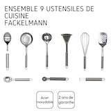 thumbnail of Ensemble ustensiles de cuisine 9 pièces Fackelmann Elemental
