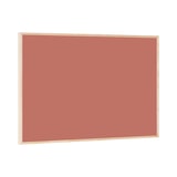 thumbnail of Bi-Office Pizarra Magnética Earth New Basic Terracotta, 88,5 x 58,5 cm, Superficie de Acero Lacado, Marco de Pino Natural