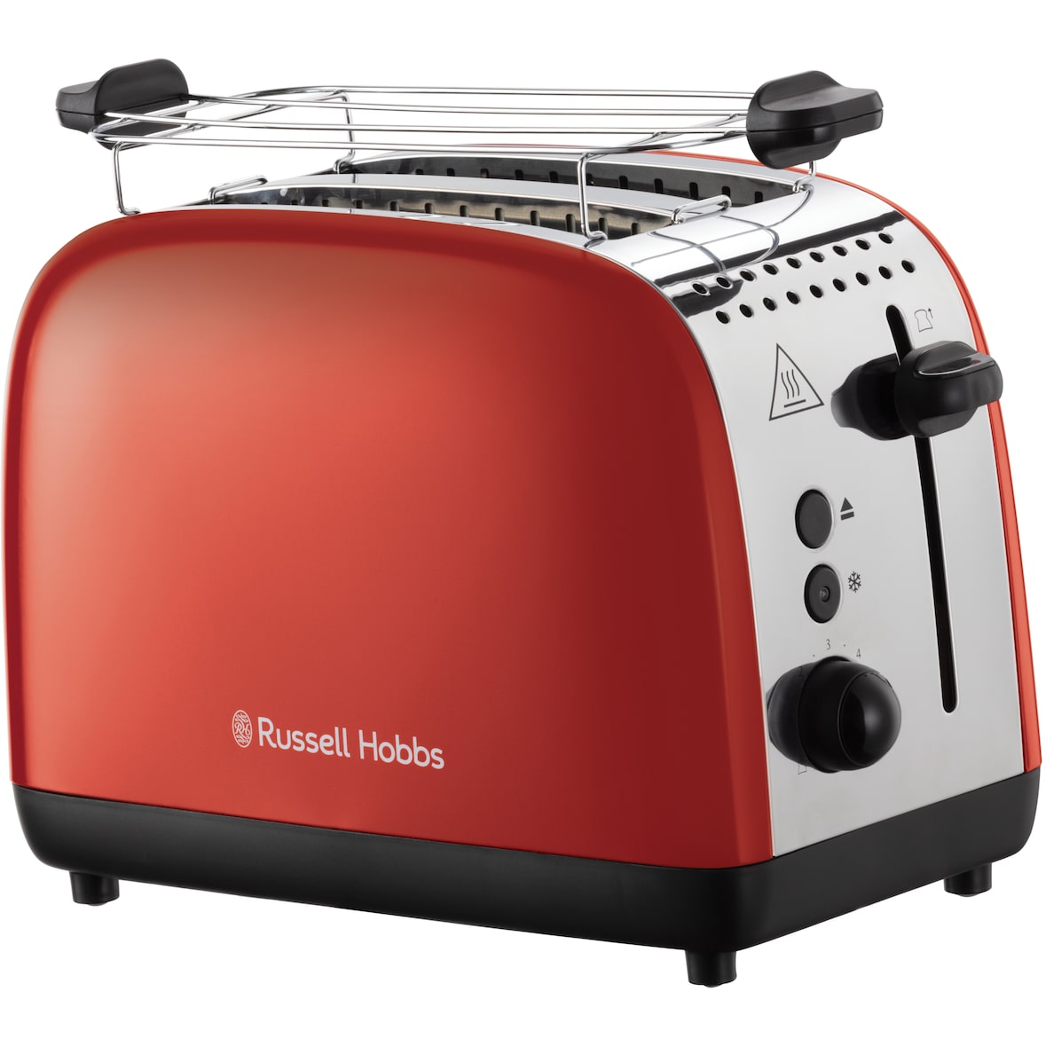 Russell Hobbs Tostadora Colours Plus+ 2S Rojo Llama 26554-56
