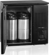 thumbnail of TEFCOLD Fasskühlschrank CKC4 190l Schwarz