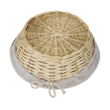 thumbnail of Olympia Brotkorb Weide mit Futter 25cm