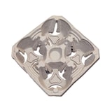 thumbnail of 180 4-Cup Carrier Tragetabletts für Becher – Chinet 210 x 210 x 40 mm grau