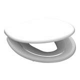 thumbnail of WC Sitz FAMILY WHITE, Duroplast Toilettendeckel mit Absenkautomatik und Schnellverschluss, WC Sitz Kinder, Klobrille
