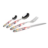 thumbnail of Excelsa set de 24 cubiertos Tropical Chic acero multicolor