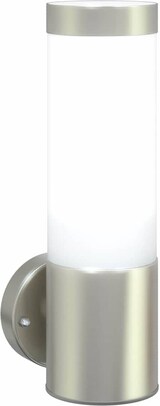 thumbnail of vidaXL Außenwandlampen 2 pcs Silber 12 x 7.5 x 27 cm Edelstahl