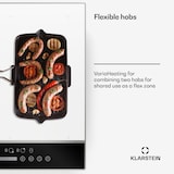 thumbnail of DualTone Flex Induktionskochfeld | Flex Zonen | LED Display | Slider Control | 7200 W Weiß