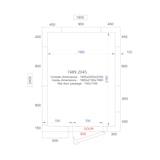 thumbnail of Tiefkühlzelle - 6,6 m³- 1,8 x 2,4 - Höhe 2,2 m - PREMIUM