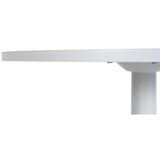 thumbnail of Statafel rond wit/wit