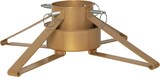thumbnail of Christbaumständer Weihnachtsbaumständer Baumöhe bis 2,6m Wassertank 0,9l gold