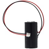 thumbnail of Ersatzbatterie passend für die DOM Panasonic CR-2/3AZ Batterie mit Kabel und Stecker