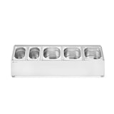 thumbnail of HENDI Gastronormbak houder, 5 compartimenten, 745x245x(H)215mm